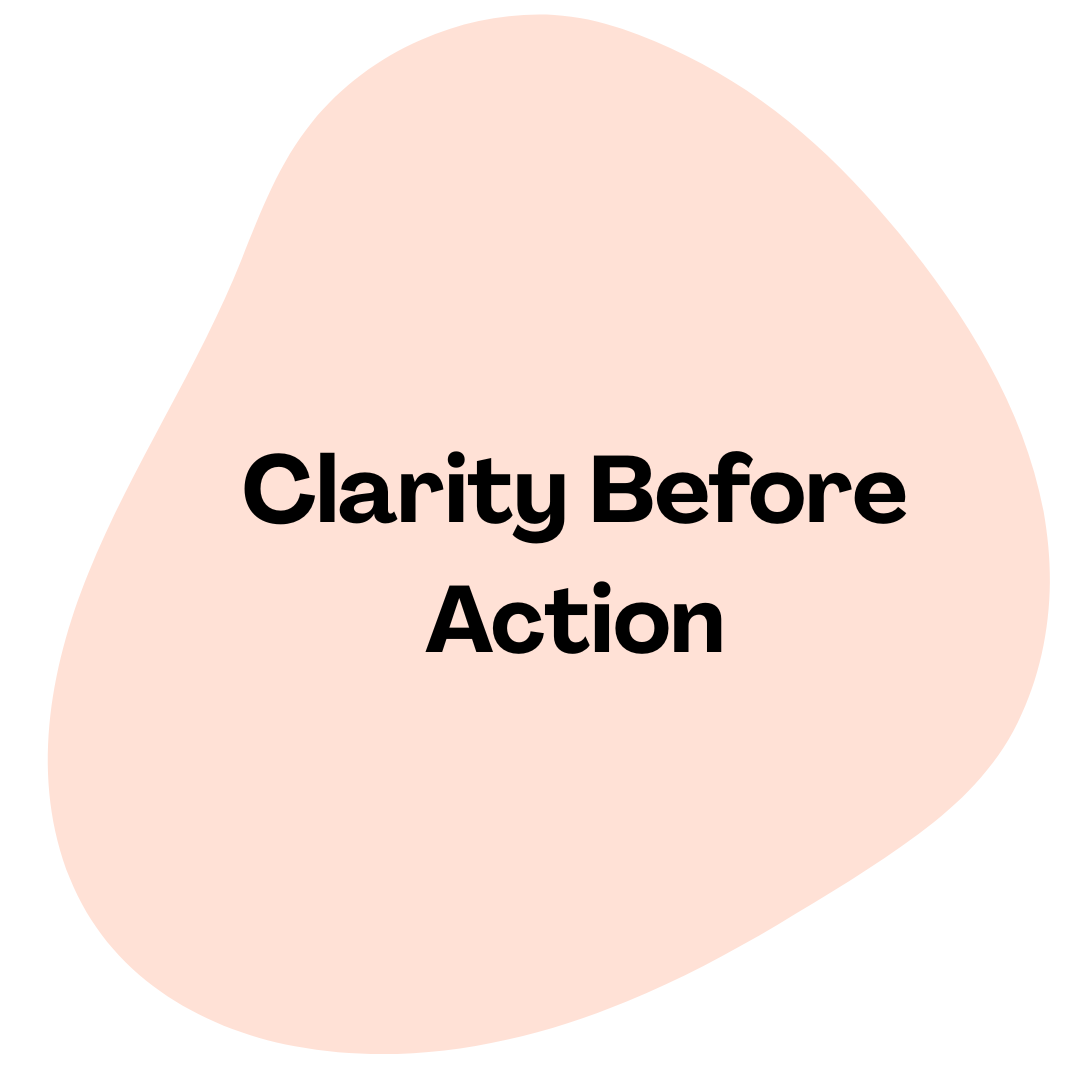 Clarity Before Action